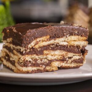 Chocolate Biscuit Pudding